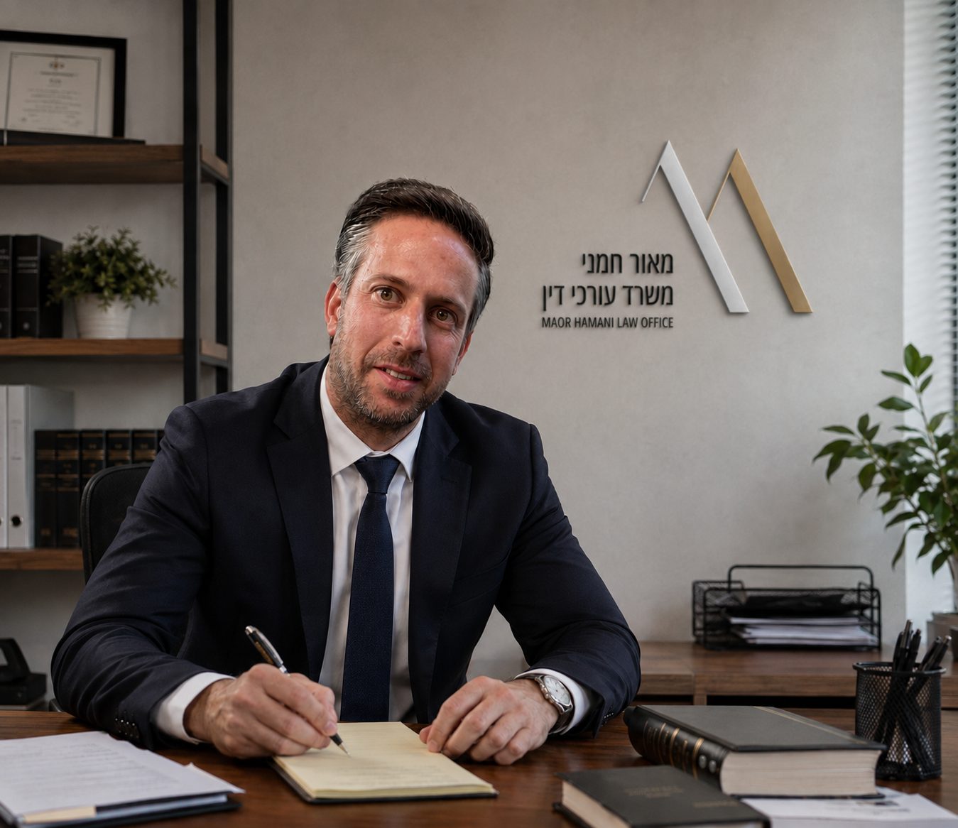 עו״ד מאור חמני עובד במשרד עורכי הדין בחיפה